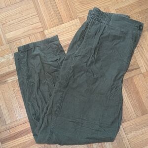 COS Sage Green Corduroy Trousers